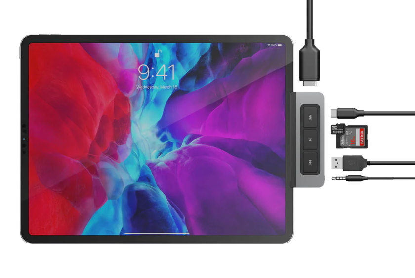 HyperDrive 6-in-1 USB-C Media Hub iPad