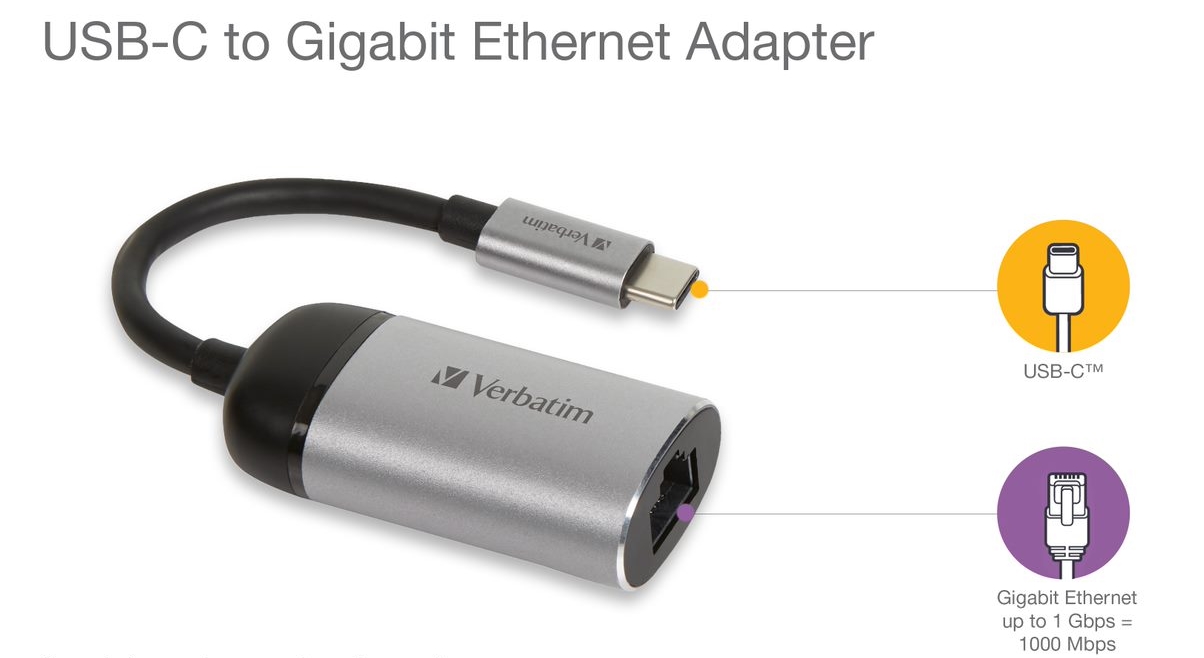 USB‑C to ethernet