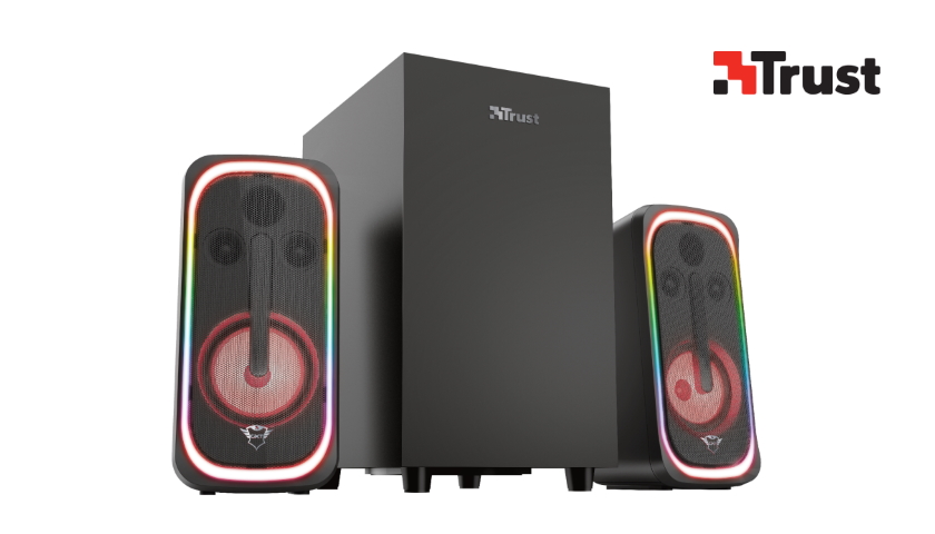 Trust GXT 635 Rumax Multiplatform RGB 2.1 Speaker Set