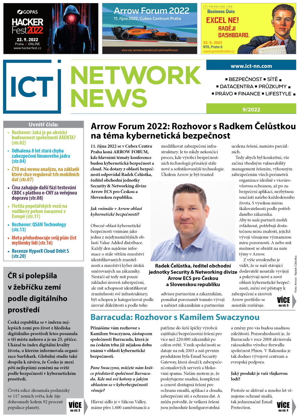 ICT NETWORK NEWS 9-2022