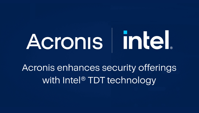 Acronis Intel TDT