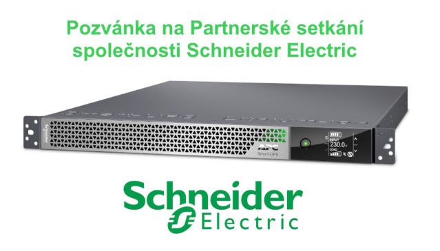 Pozvánka na Partnerské setkání společnosti Schneider Electric