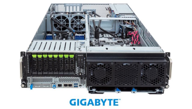 GPU servery GIGABYTE s kapalinovým chlazením pro HPC a podnikovou umělou inteligenci