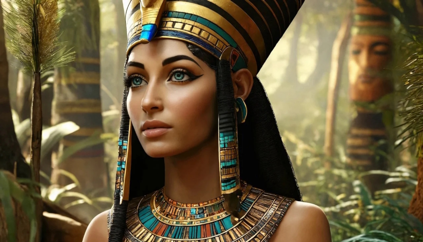 AI generated woman Cleopatra