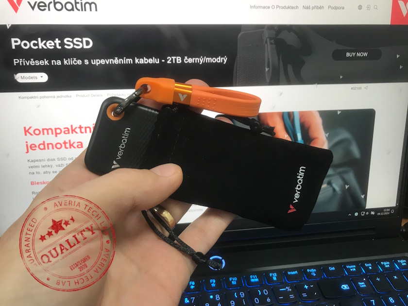 AVERIA TECHLAB Verbatim Pocket SSD 1