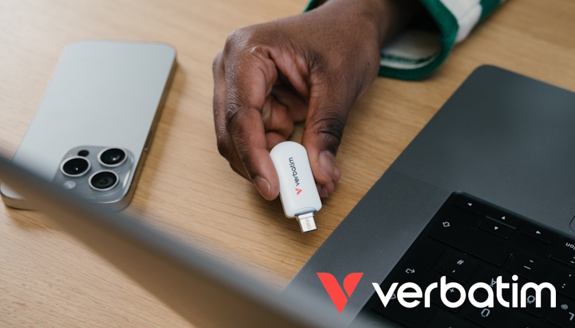 Pohodlný přenos větších objemů dat s flash diskem Verbatim Plectra USB-C