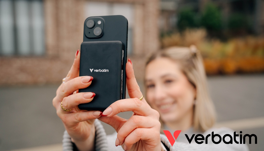 Verbatim: Magnetické bezdrátové powerbanky