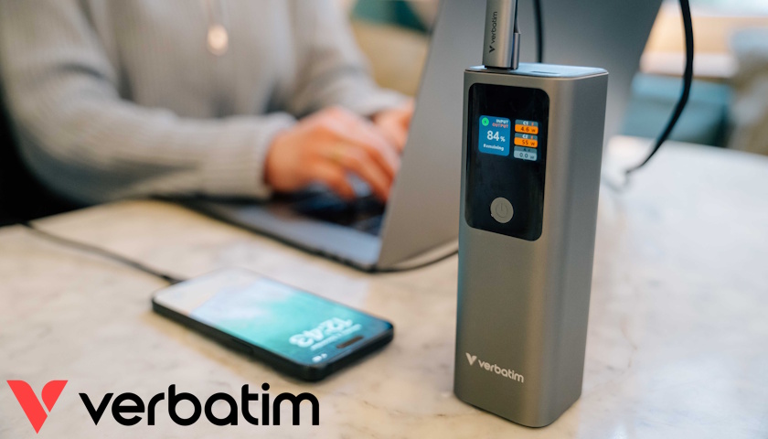 Charge ‚n‘ Go power banka od Verbatim s kapacitou 27000mAh