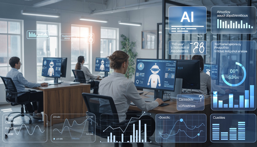 Pracovníci jsou efektivnější při používání AI