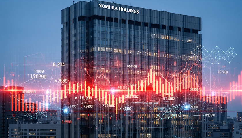 Nomura utrpěla ztrátu 68 milionů dolarů v kryptoměnovém oddělení