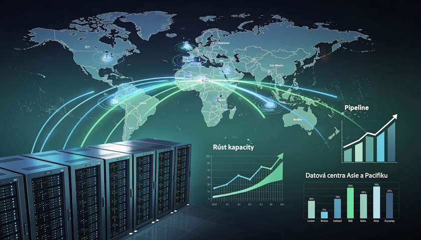Rozvoj datových center v regionu APAC dosáhl v roce 2025 rekordních 19,4 GW