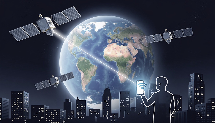 Starlink Mobile slibuje 5G rychlosti z vesmíru. Nové satelity mají zvýšit kapacitu 100x