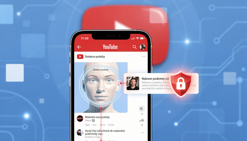 YouTube rozšiřuje přístup k nástrojům pro detekci podoby