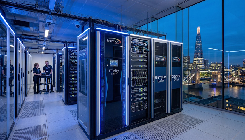 Spectra Logic a Geyser Data otevírají páskové archivní úložiště v Londýně