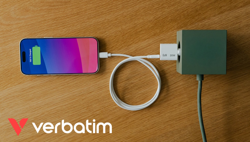 Verbatim Mini GaN Charger 20 W