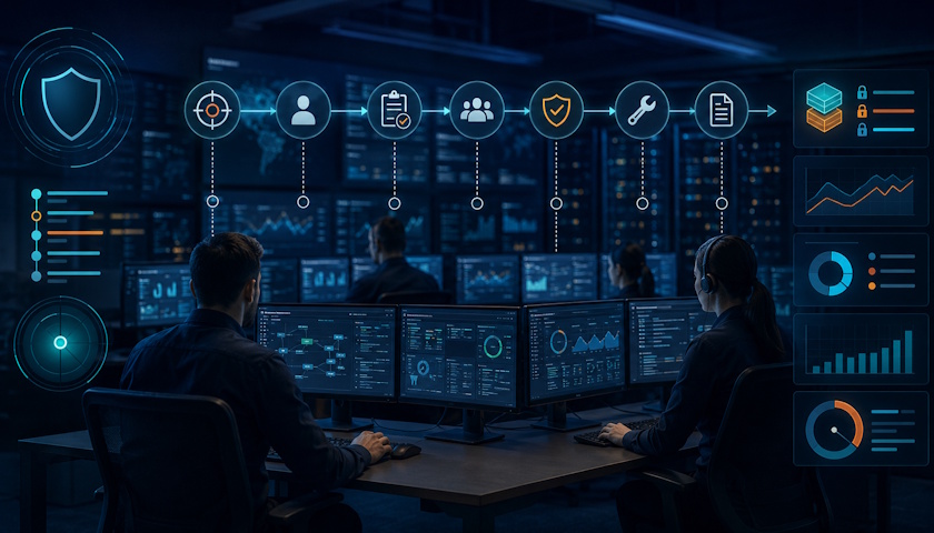 Role service desku při řízení kybernetické bezpečnosti NIS2