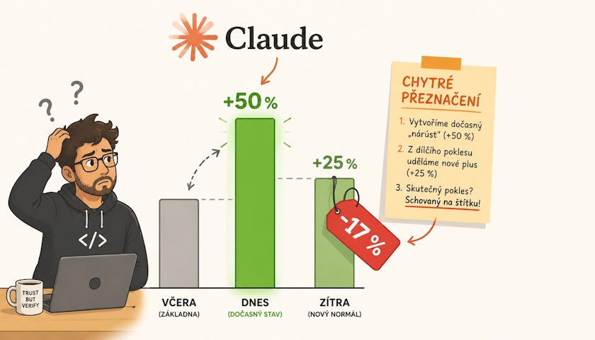Anthropic snižuje současné týdenní limity Claude Code o 17 procent
